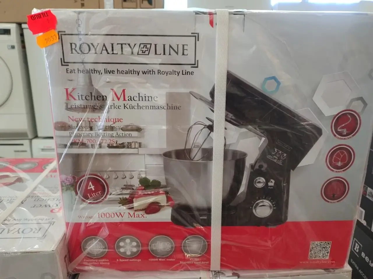 Billede 1 - Køkkenmaskine, ubrugt ROYALTY LINE 1000W