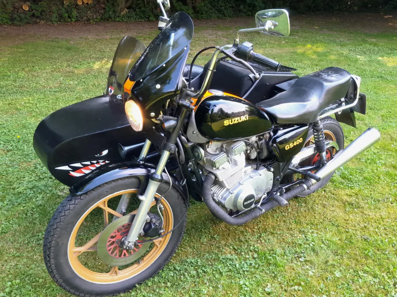 Billede 3 - Suzuki GSX400 sidevogn nysynet