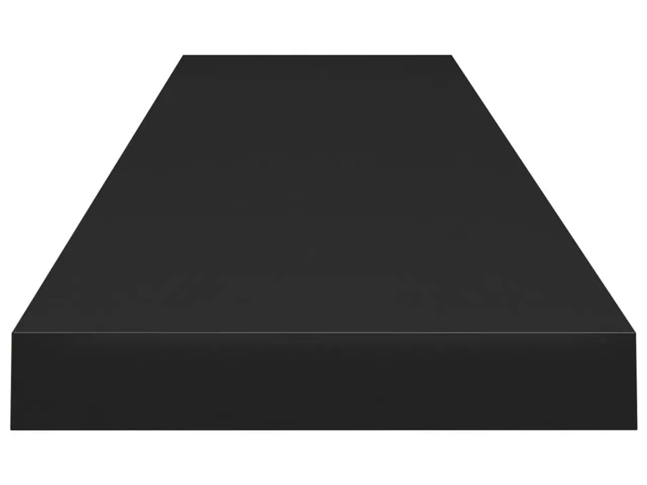 Billede 6 - Væghylder 2 stk. 120×23,5×3,8 cm - MDF, sort