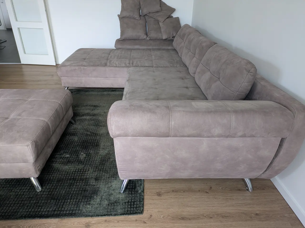 Billede 4 - Hjørnesofa med chaiselong.