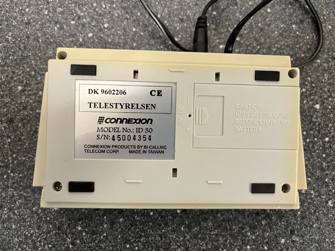 Billede 6 - Vintage Connexion Telecom Caller ID Unit ID 30 med