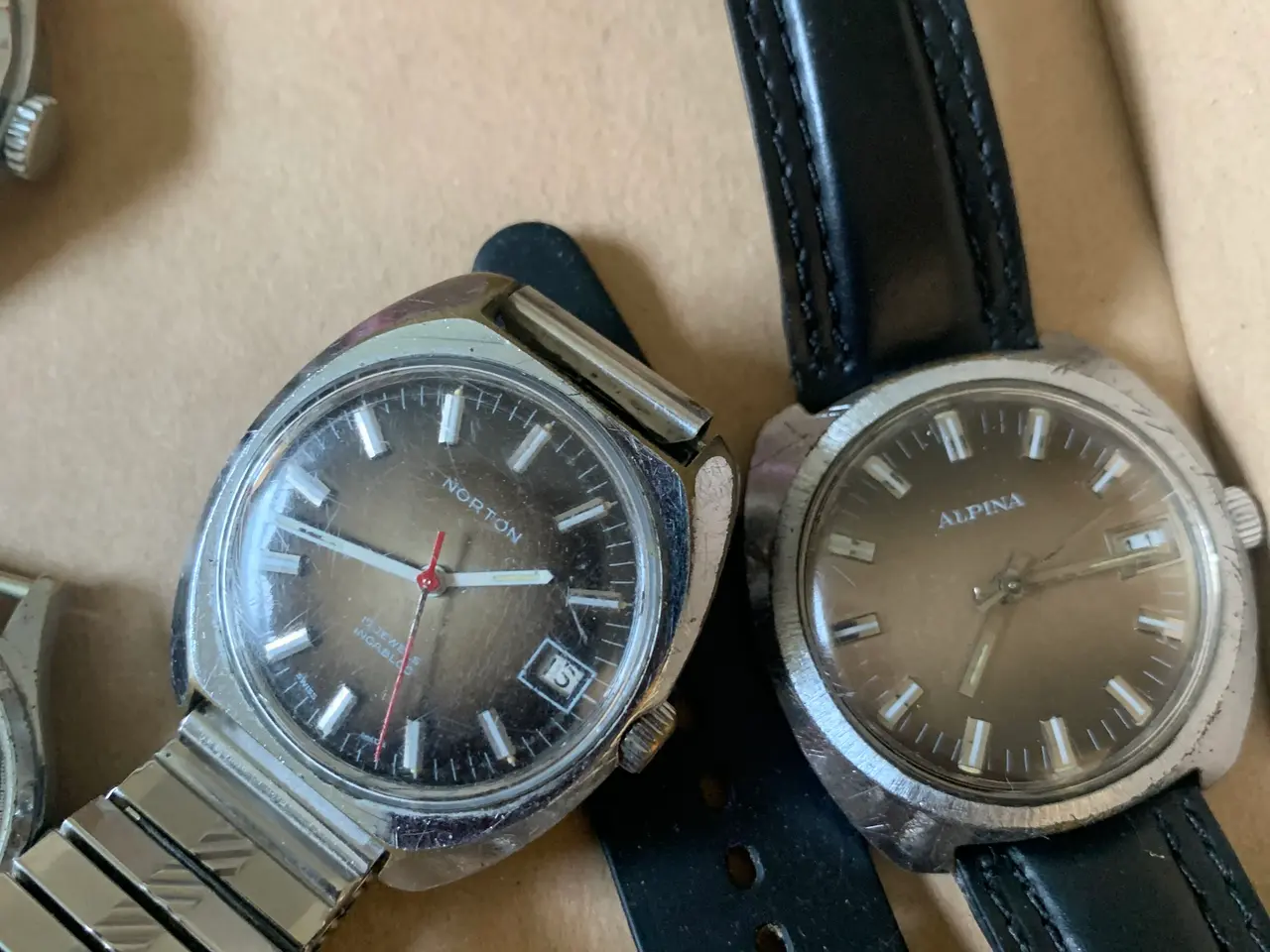 Billede 9 - Vintage mekaniske ure lot