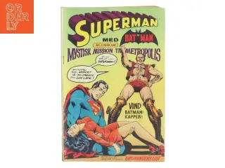Superman med Batman af Ernst Vevel Olsen (Bog)