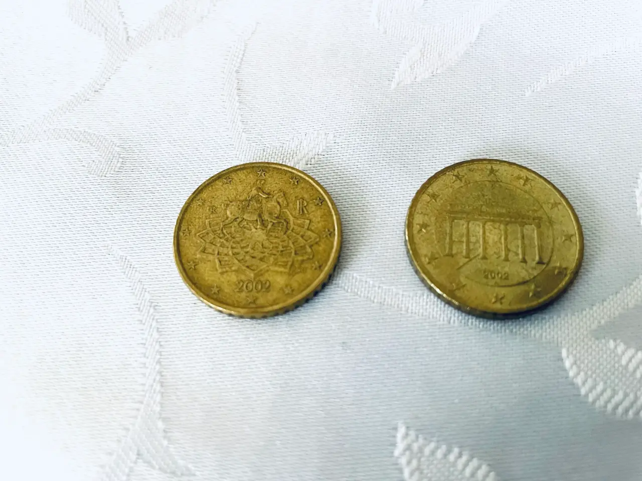 Billede 4 - 2 stk. 50 cent / euro 