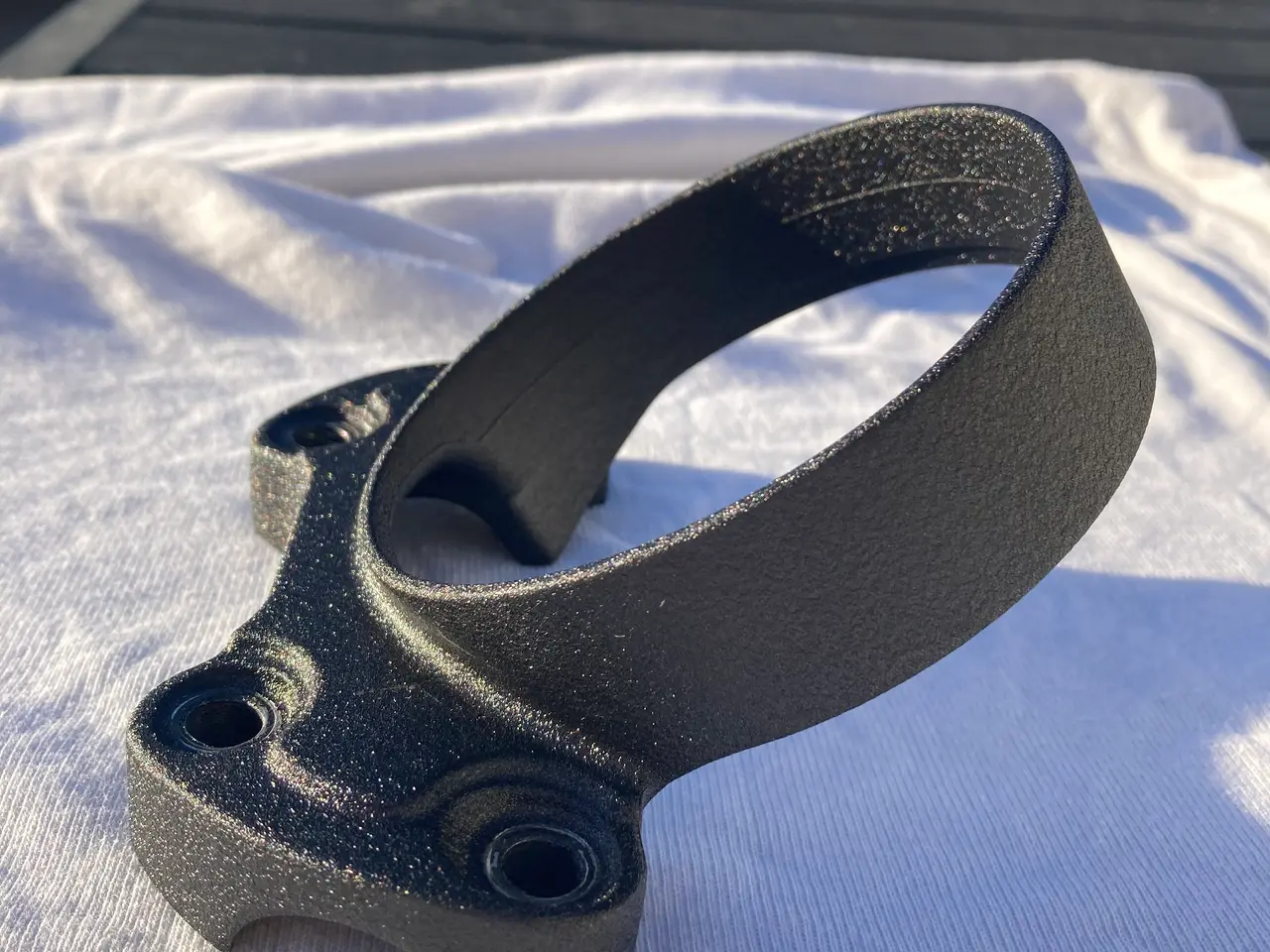 Billede 1 - Harley speedoholder/ riser clamp, fra Low Rider S