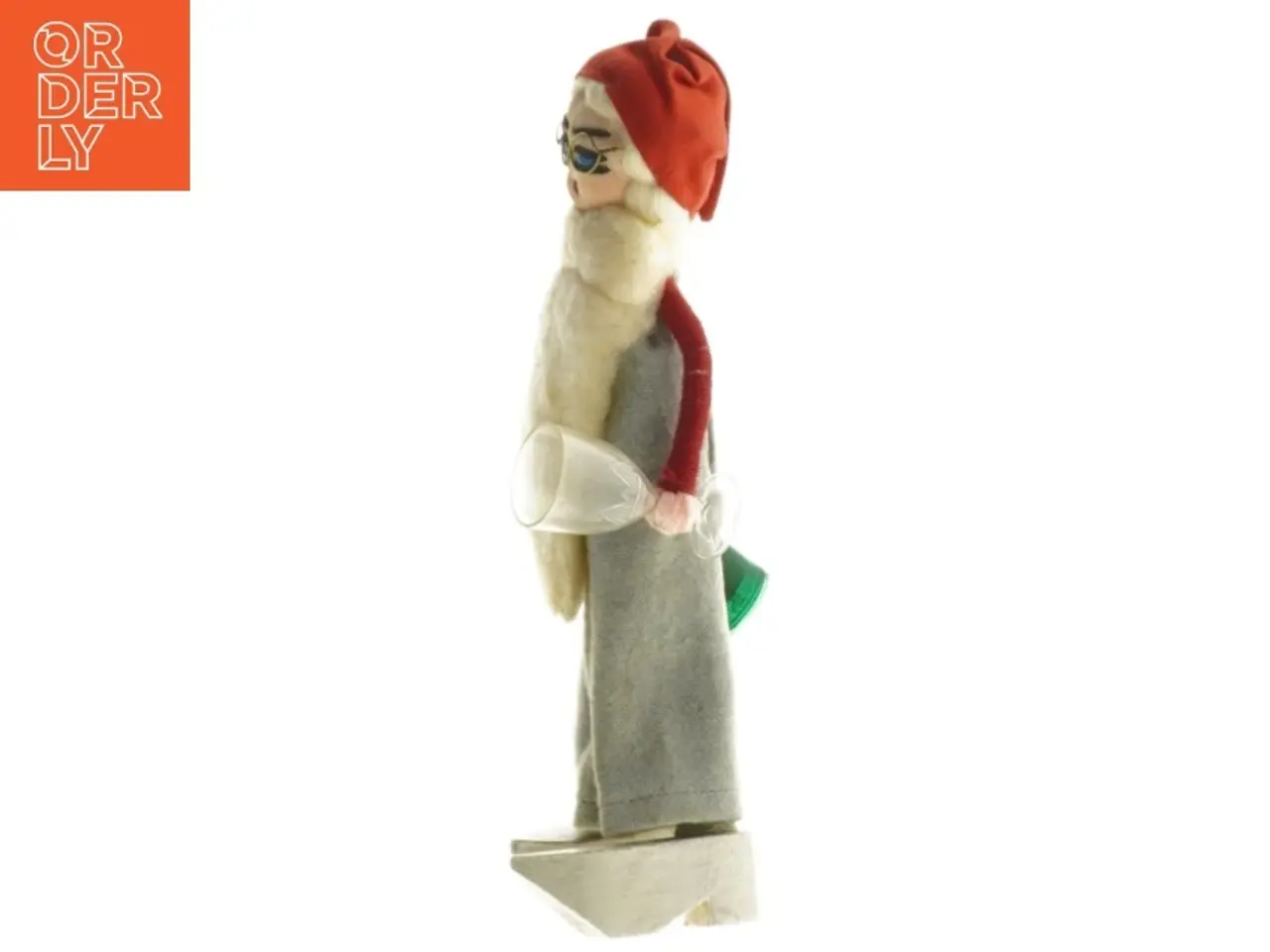 Billede 2 - Håndlavet julenissefigur (str. 19,5 cm)