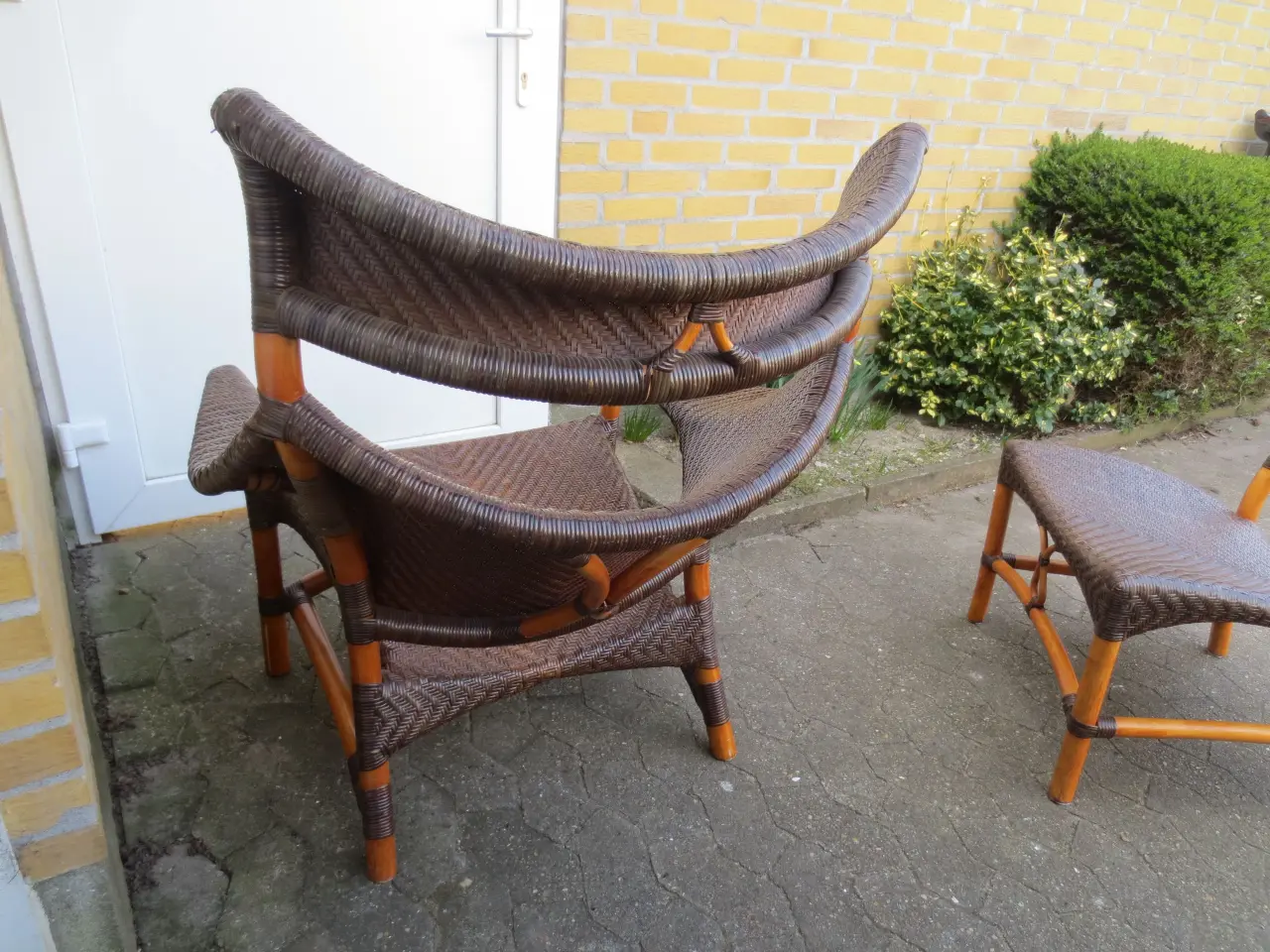 Billede 5 - Retro Design Bambuslænstol