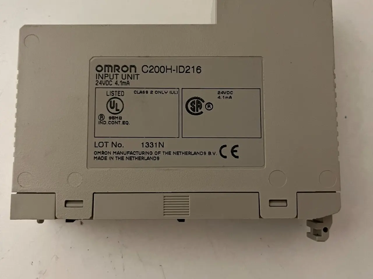 Billede 4 - Omron C200H-ID216 Input Unit 24VDC 4.1mA PLC modul