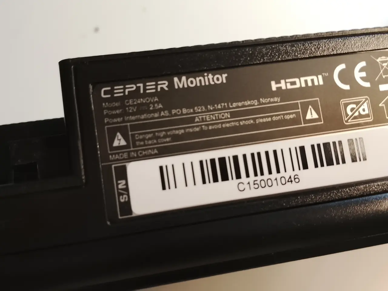 Billede 4 - Cepter Ce 24 nova monitor