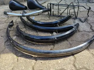 Reservedele til cykel - bagagebærer, cykelstyr mm.