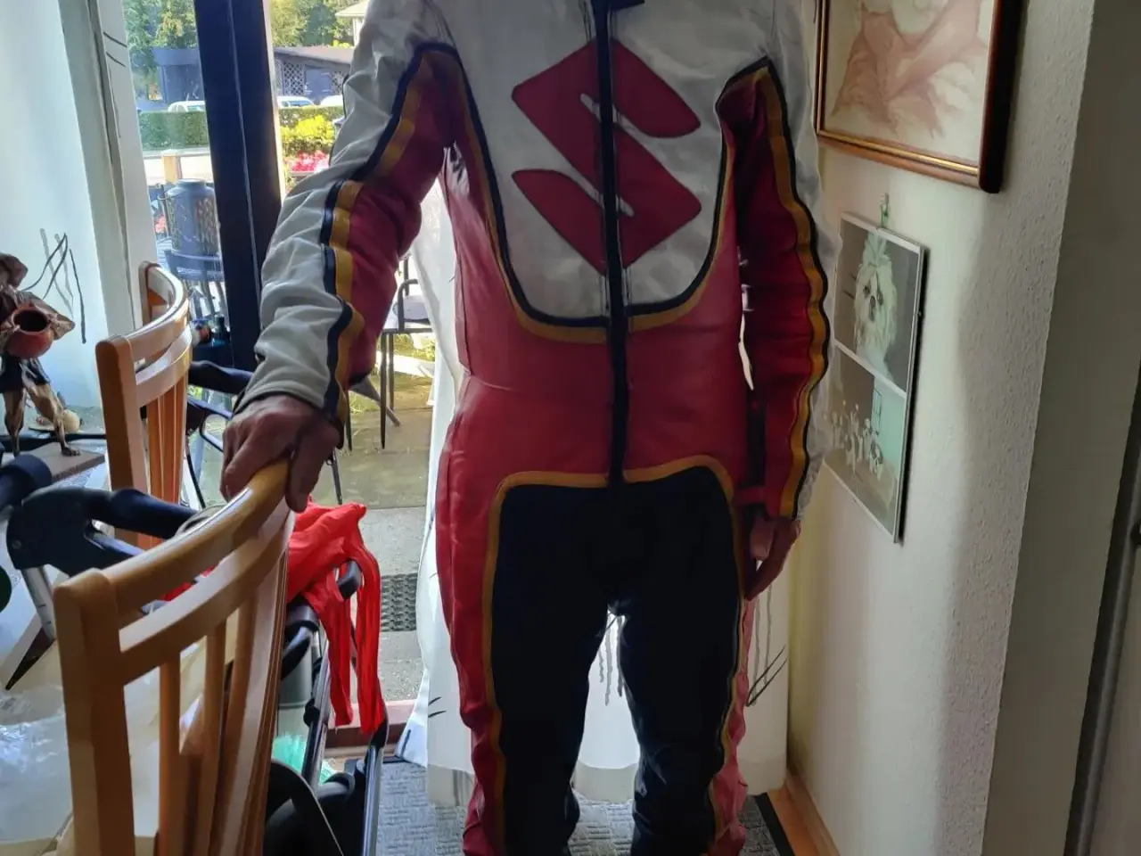 Billede 1 - Læderheldragt til motorsport