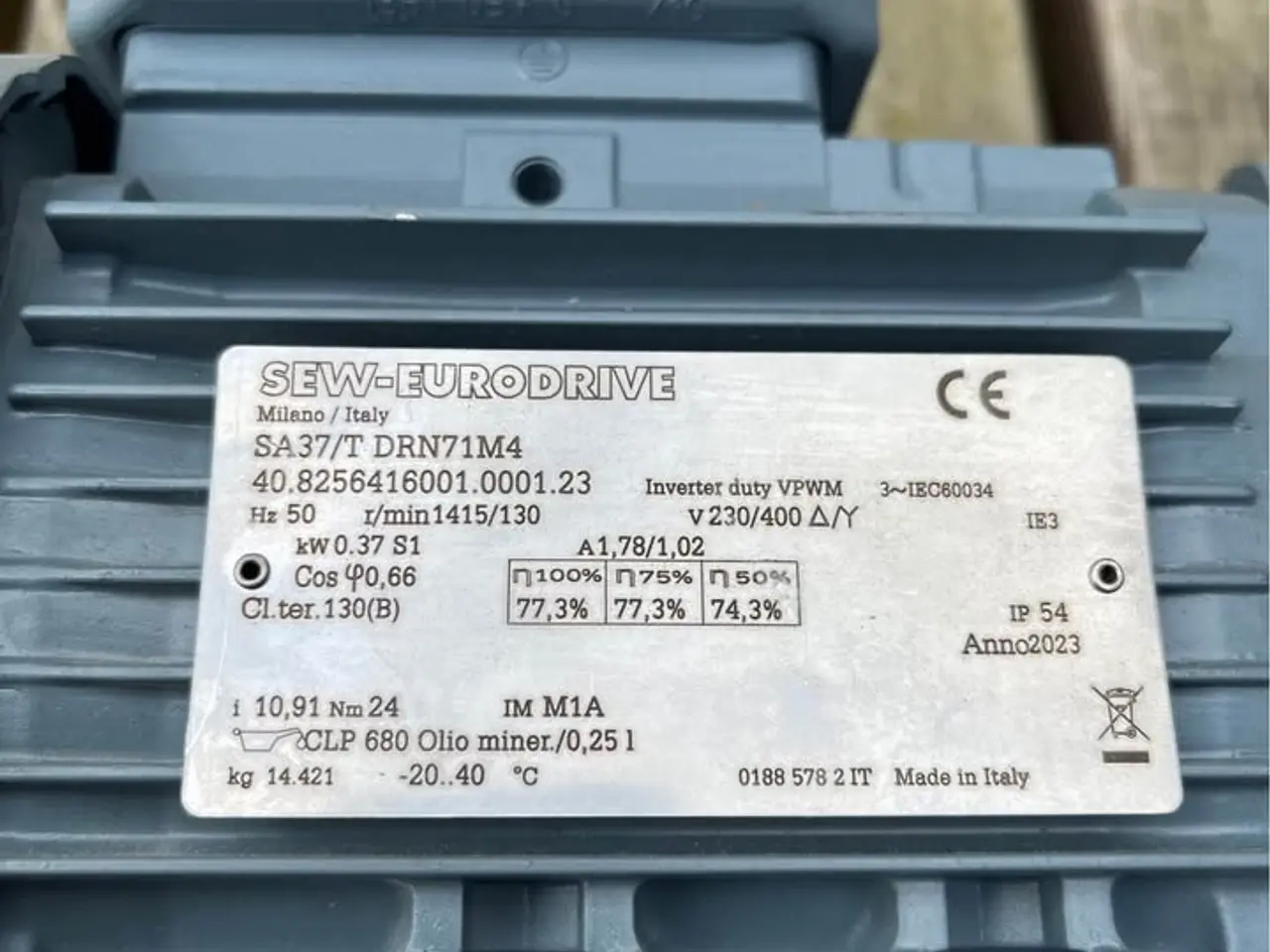 Billede 2 - El motor med gearkasse sew eurodrive