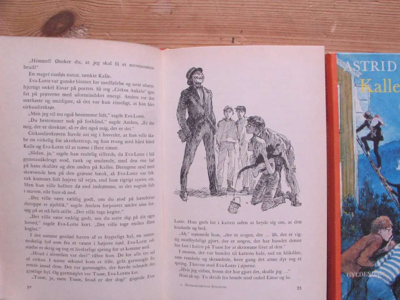 Billede 2 - Astrid Lindgren. Mesterdetektiven Blomkvist