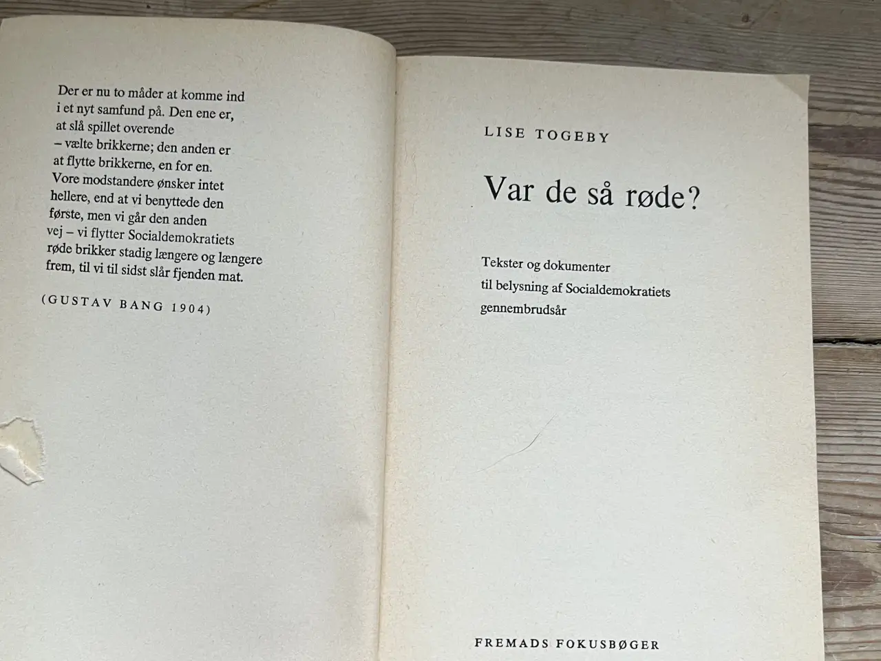 Billede 3 - Var de så røde ? Lise Togeby