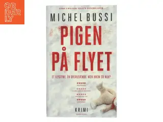 Pigen på flyet af Michel Bussi (Bog)
