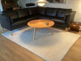 Mogens Hansen læder hjørnesofa