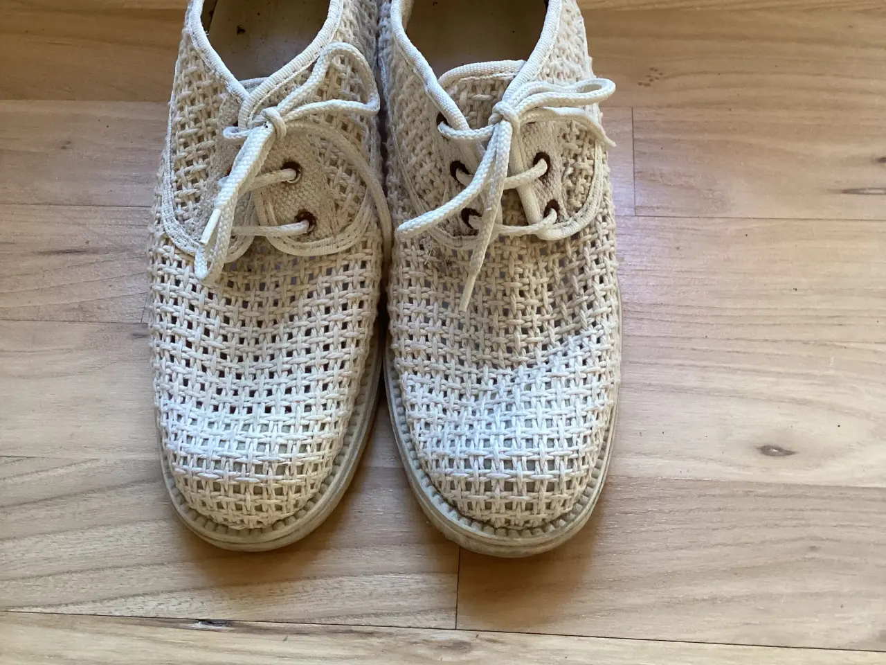 Billede 2 - Retro sko i lys beige