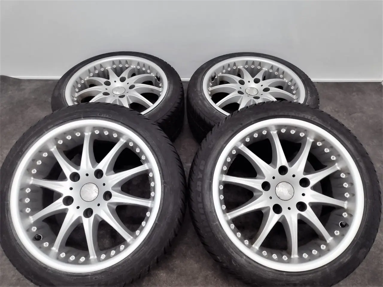 Billede 3 - 5x130 17" ET45 AZ Sport Porsche vintersæt