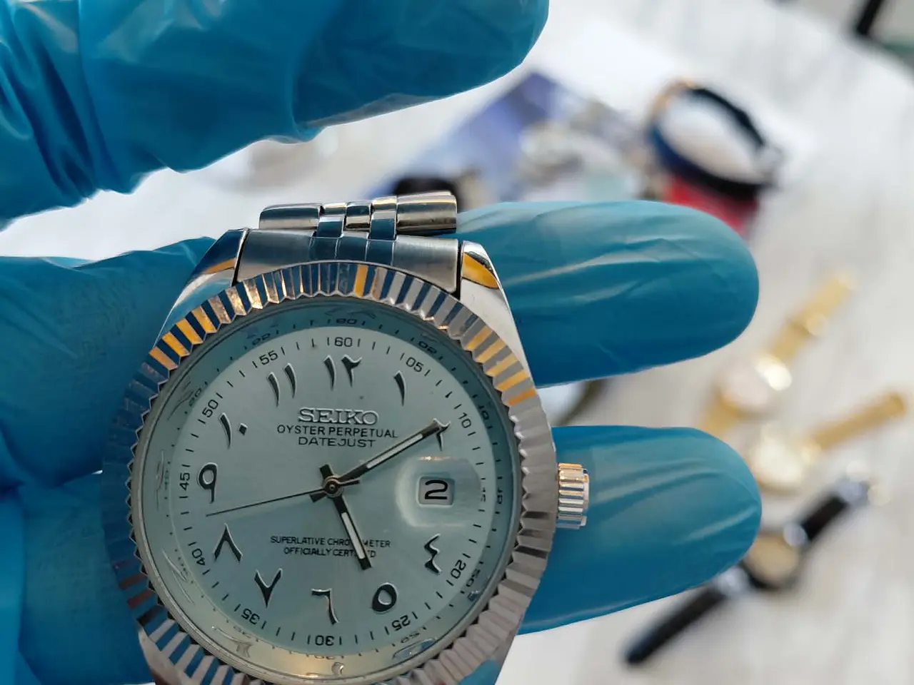Billede 3 - Lækkert Seiko mod datejust 