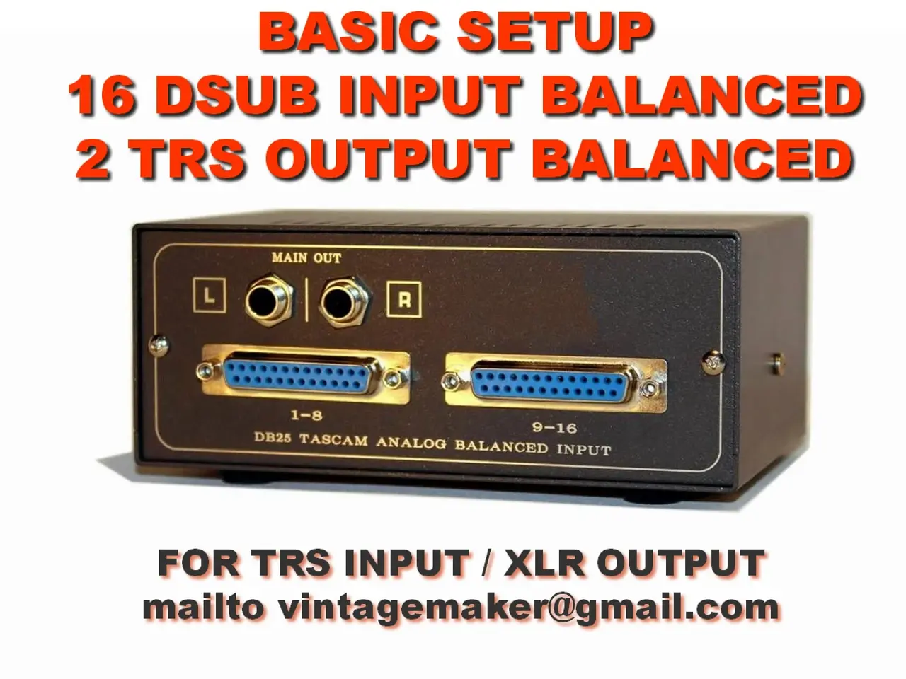 Billede 3 - 16 CH Input Analog Studio Summing Mixer