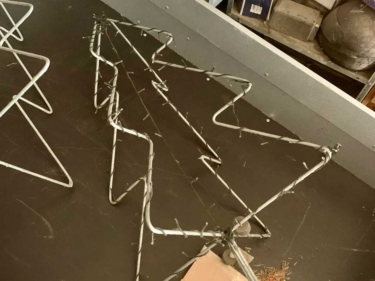 Billede 2 - Juletræer galvaniserede.