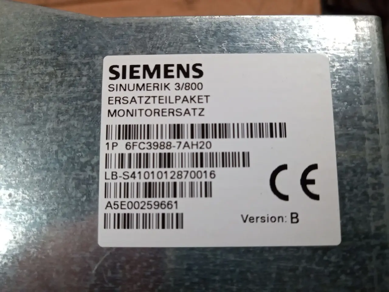 Billede 3 - Siemens CNC Fladskærm