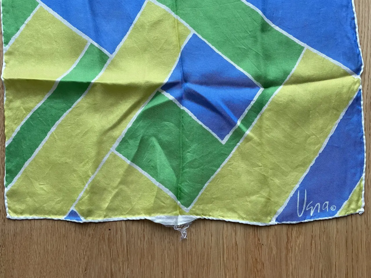 Billede 2 - Vintage silketørklæde 