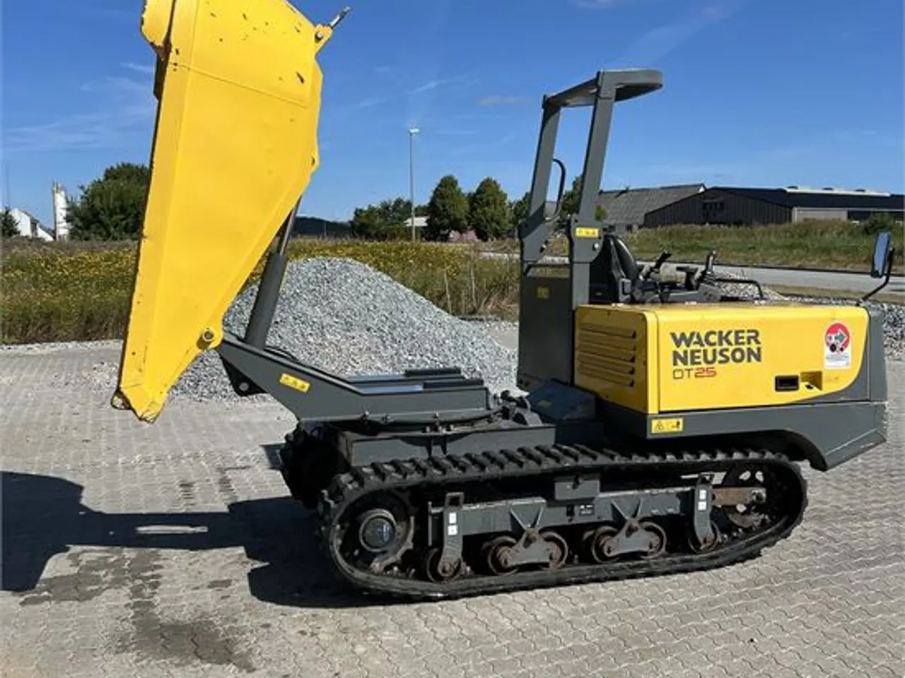Billede 1 - Wacker Neuson DT25 - Kapacitet/capacity 2,5 ton - På gummibånd bånd / On rubber tracks