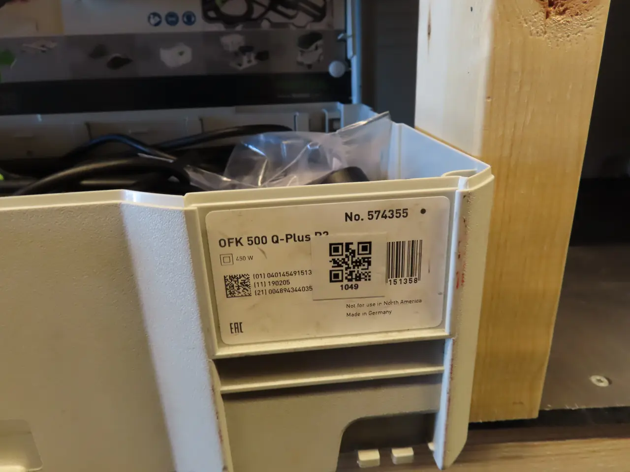 Billede 3 - Kantfræser FESTOOL OFK 500 Q-Plus R2