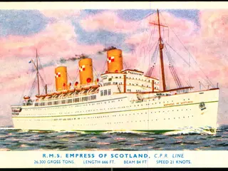 R.M.S. Empress of Schotland - Salmon 5192 - Brugt