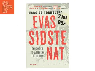 Evas sidste nat af Jeanette Øbro Gerlow (Bog)