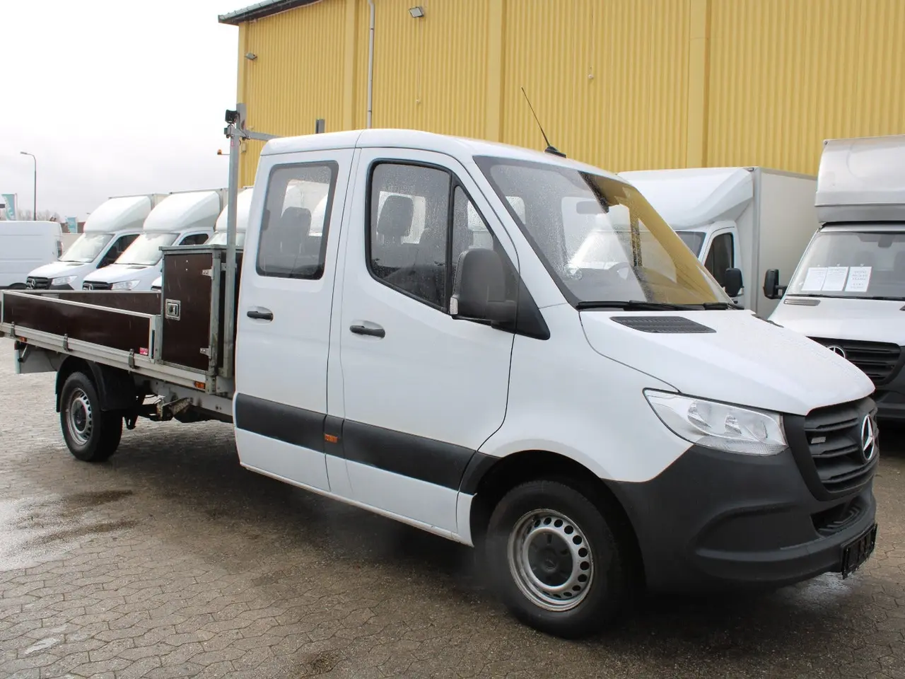Billede 2 - Mercedes Sprinter 317 2,0 CDi A3 Mandskabsvogn m/lad aut. RWD