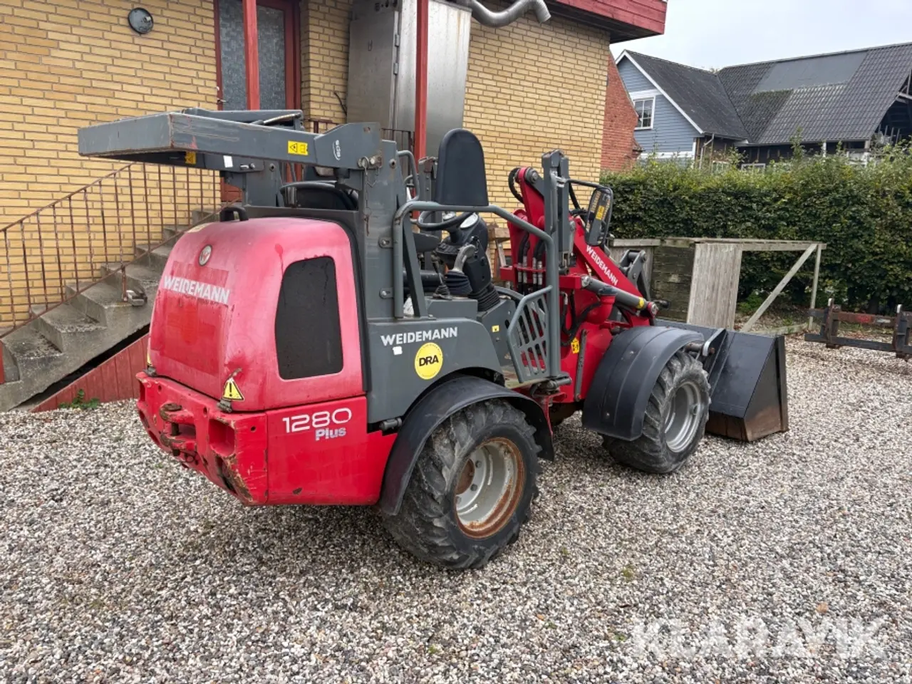 Billede 7 - Minilæsser Weidemann 1280Plus med tilbehør