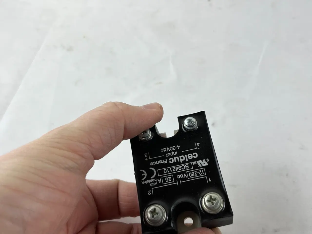 Billede 6 - Celduc SC942110 Solid State relæ 25A 12–280VAC
