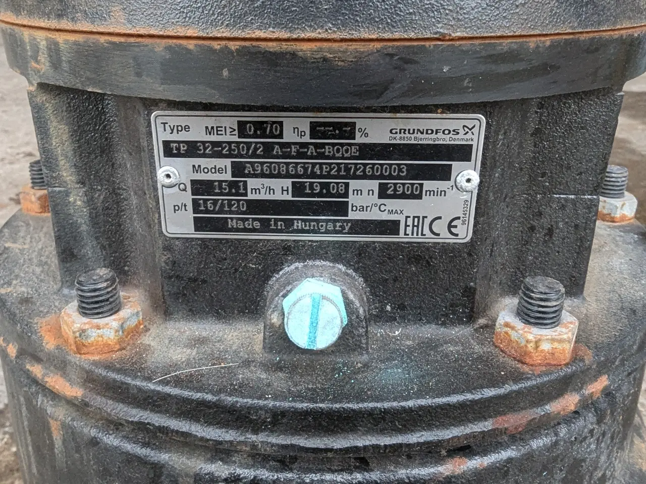 Billede 3 - Grundfos pumpe TP 32-250/2