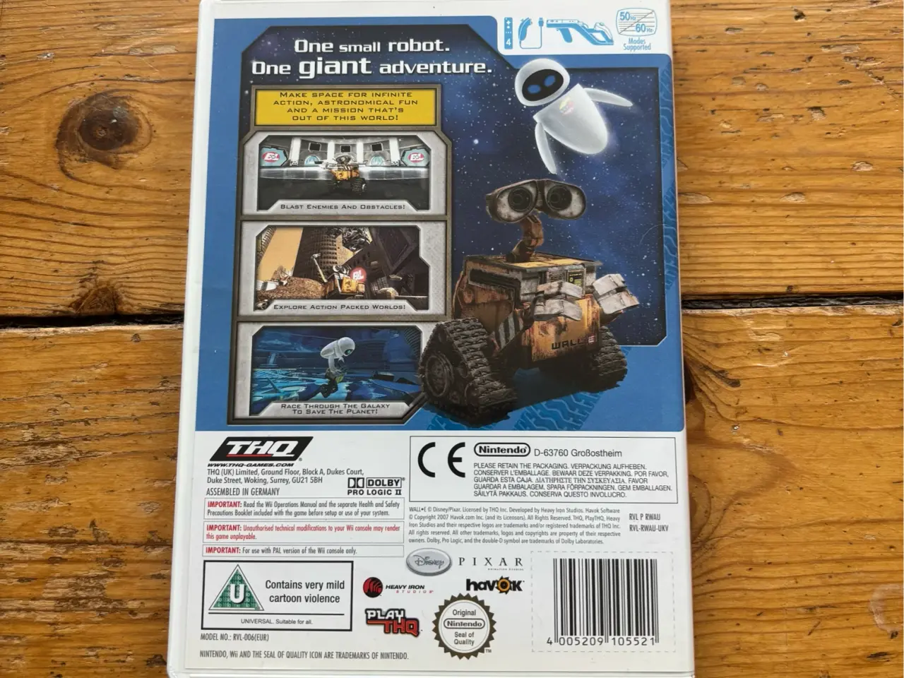 Billede 2 - Wall-E wii spil 