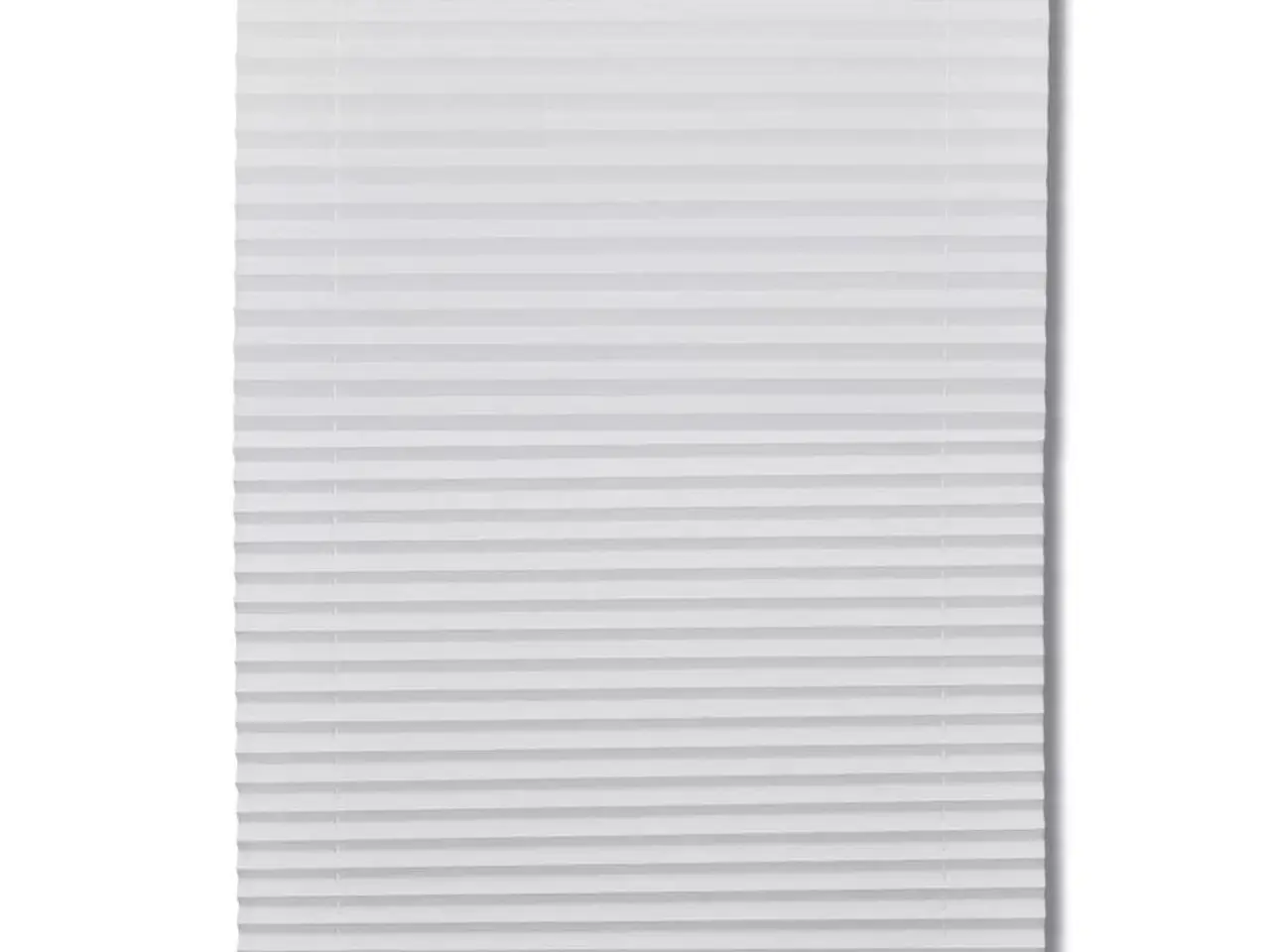 Billede 2 - Plisseret rullegardin 40×200 cm - hvid