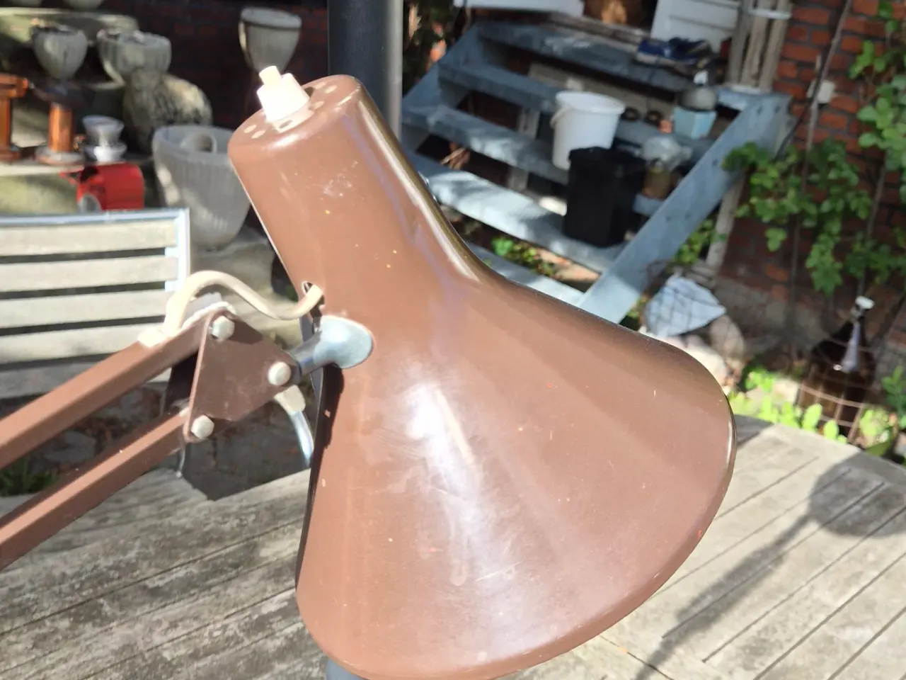Billede 6 - Fleksibel arkitektlampe på tung fod