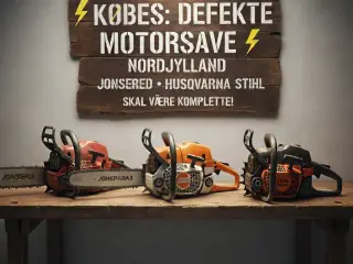 Motorsave søges