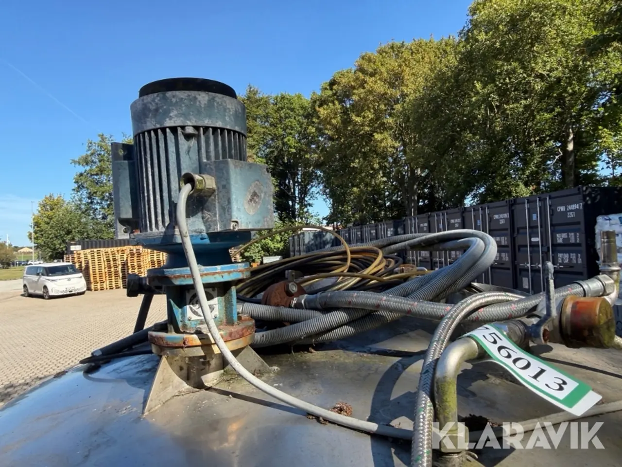 Billede 10 - Rustfri tank til mejeriprodukter 1000 Liter blandetank
