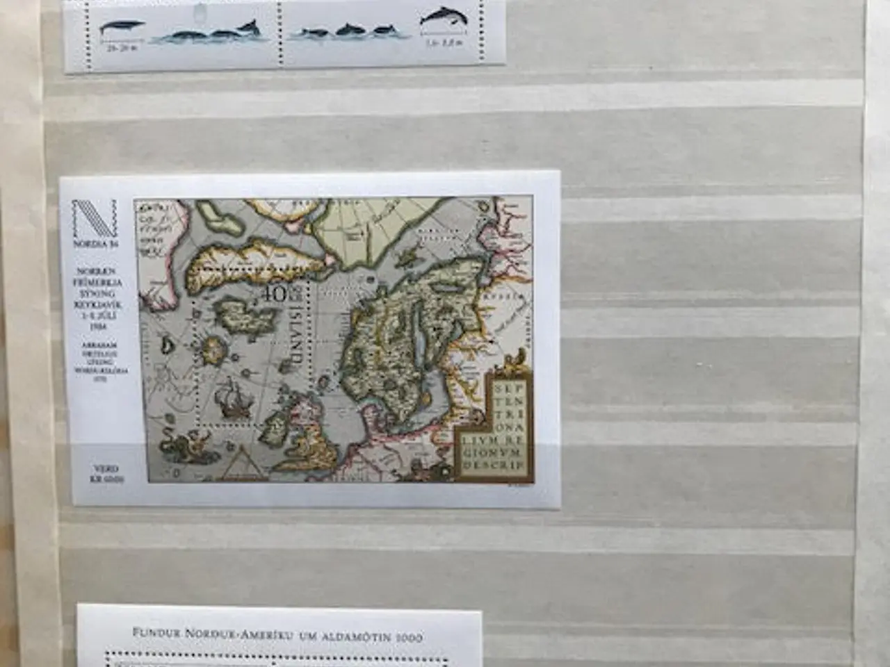 Billede 8 - ISLAND helsager, miniark og julemærker