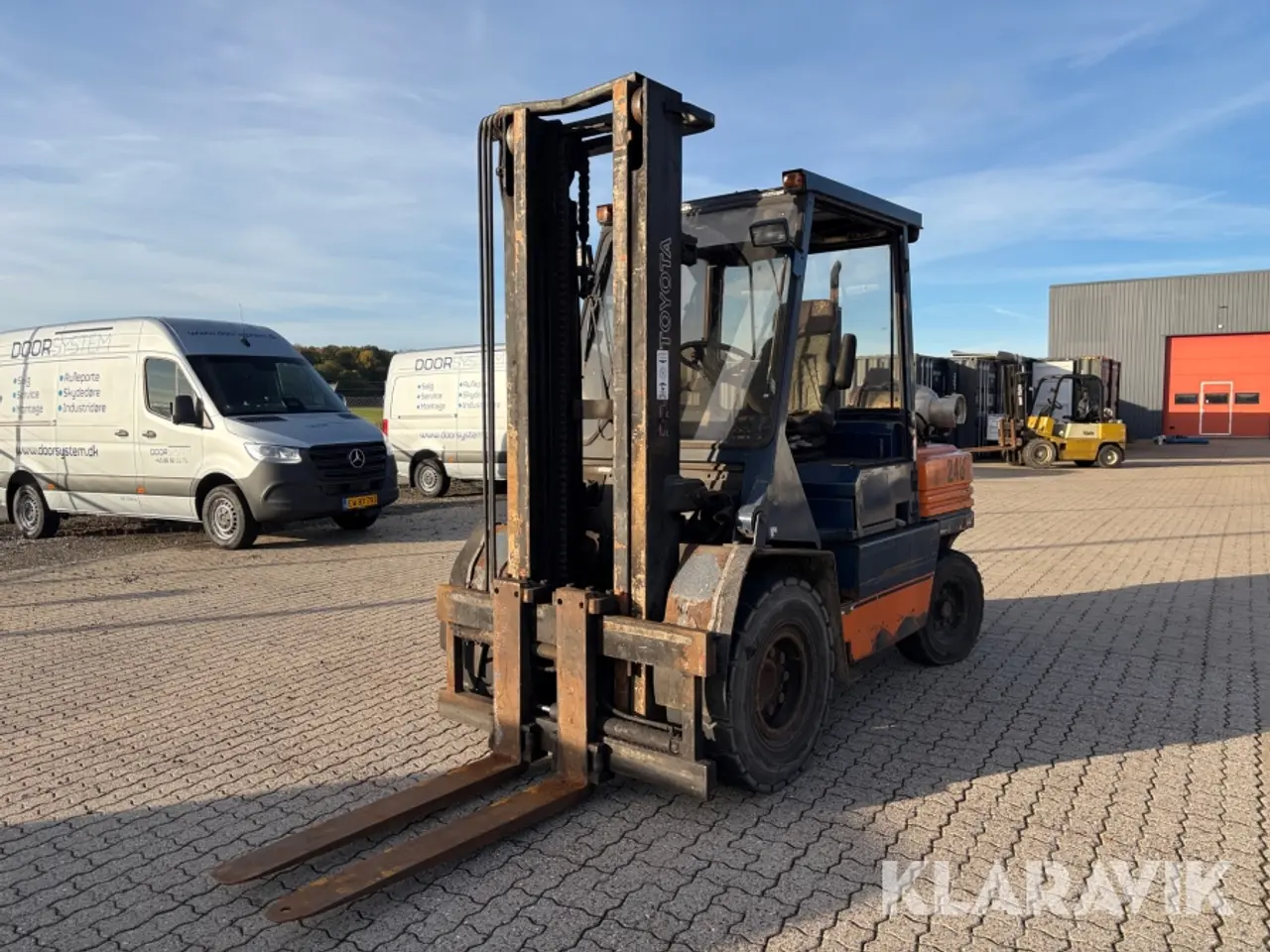 Billede 1 - Gaffeltruck Toyota 02-5FG45, 4,5 tons