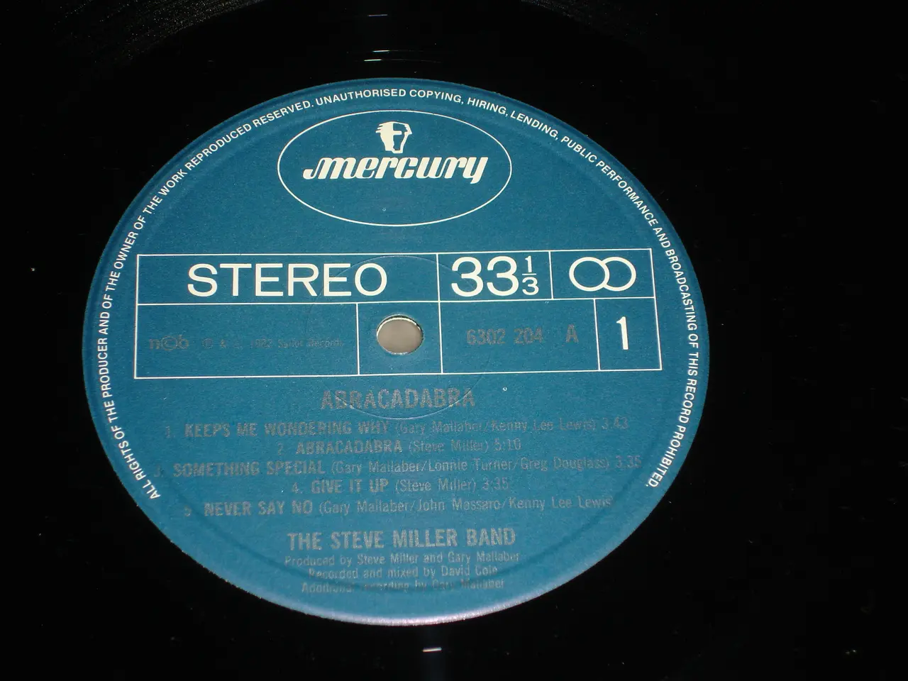 Billede 5 - The Steve Miller Band – Abracadabra