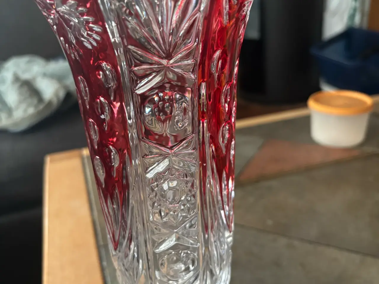 Billede 5 - Stor flot krystal vase