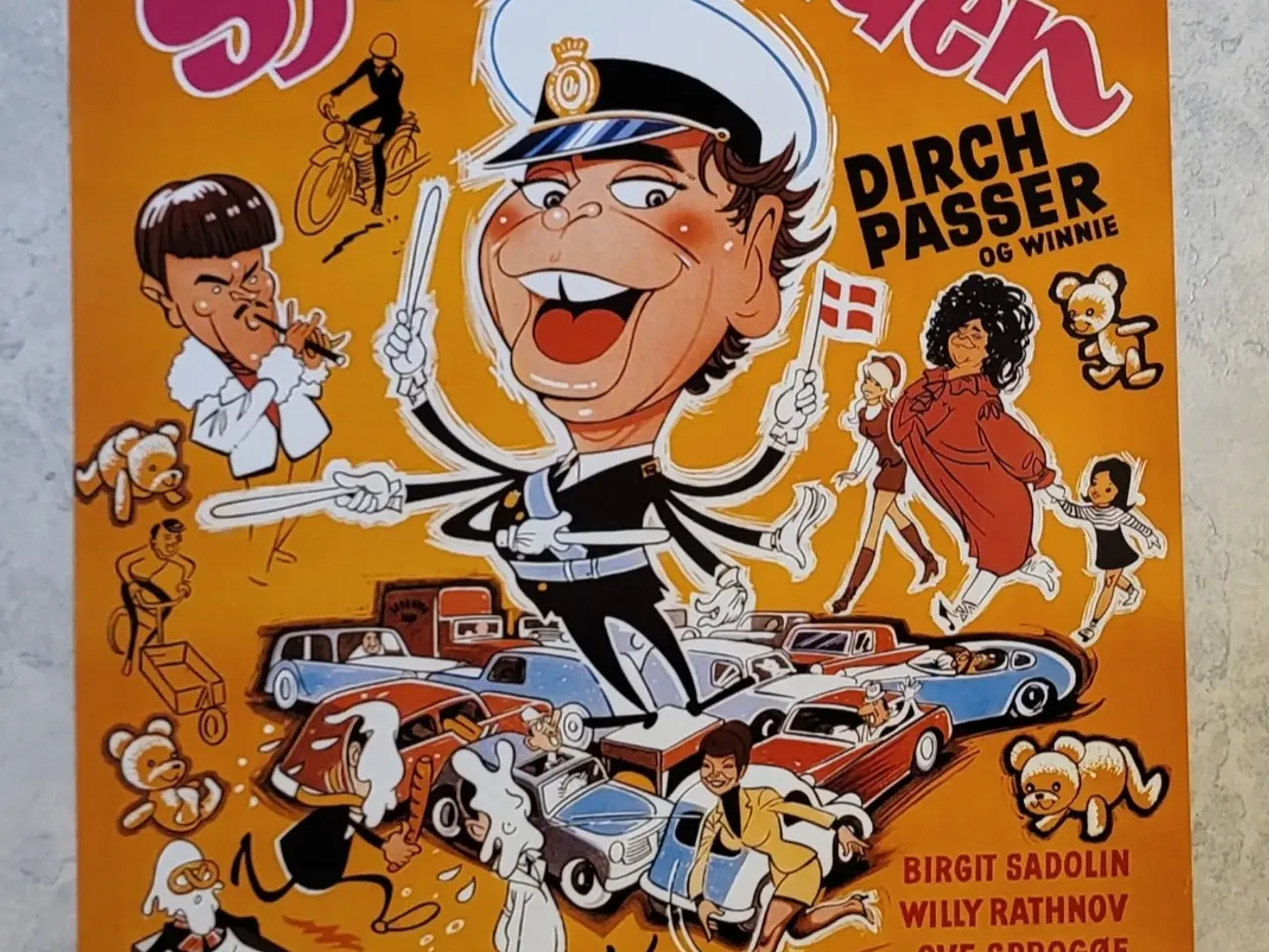 Billede 1 - Original filmplakat - Sjov i gaden