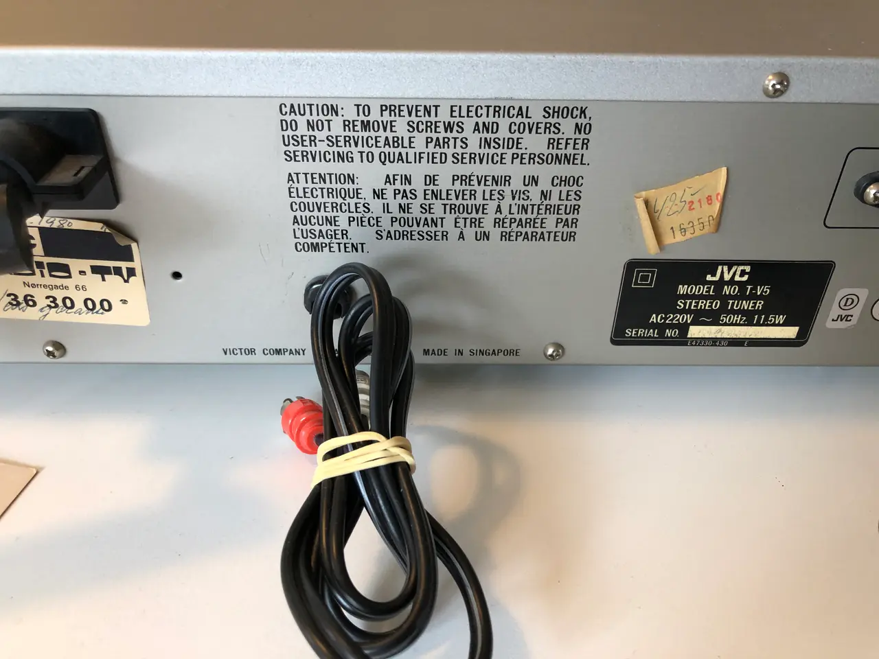 Billede 13 - JVC T-V5 FM/AM stereo tuner