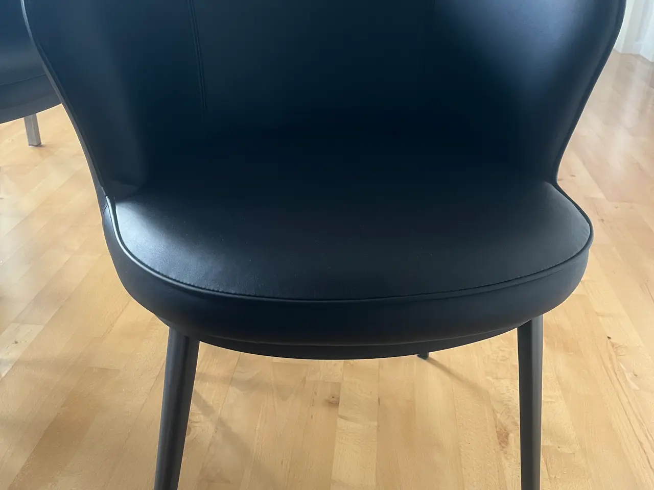 Billede 3 - 6stk læder Spisebordstole