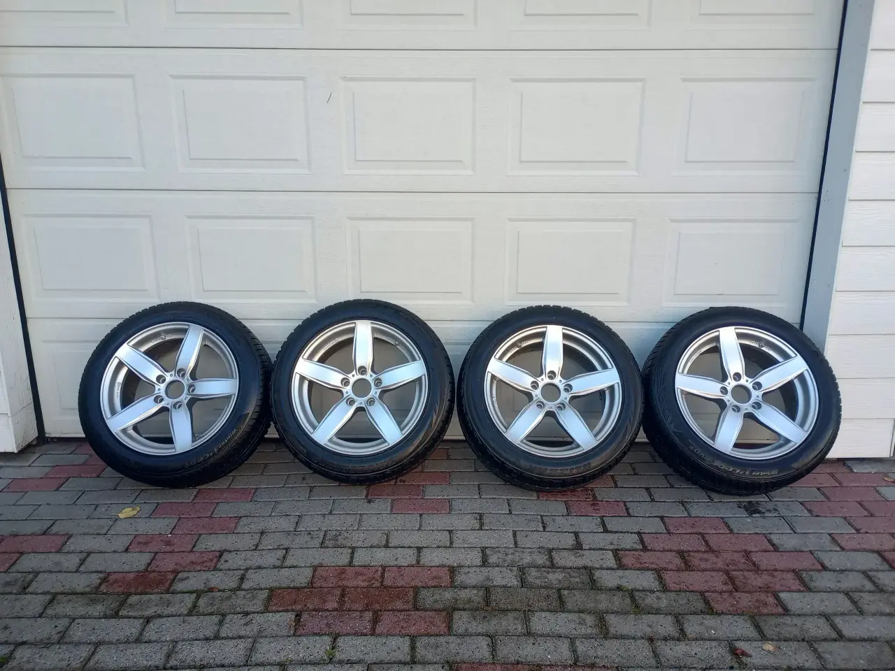 Billede 1 - 17" vinterhjul, Vinterdæk BMW 5x120 Tpms, gode dæk