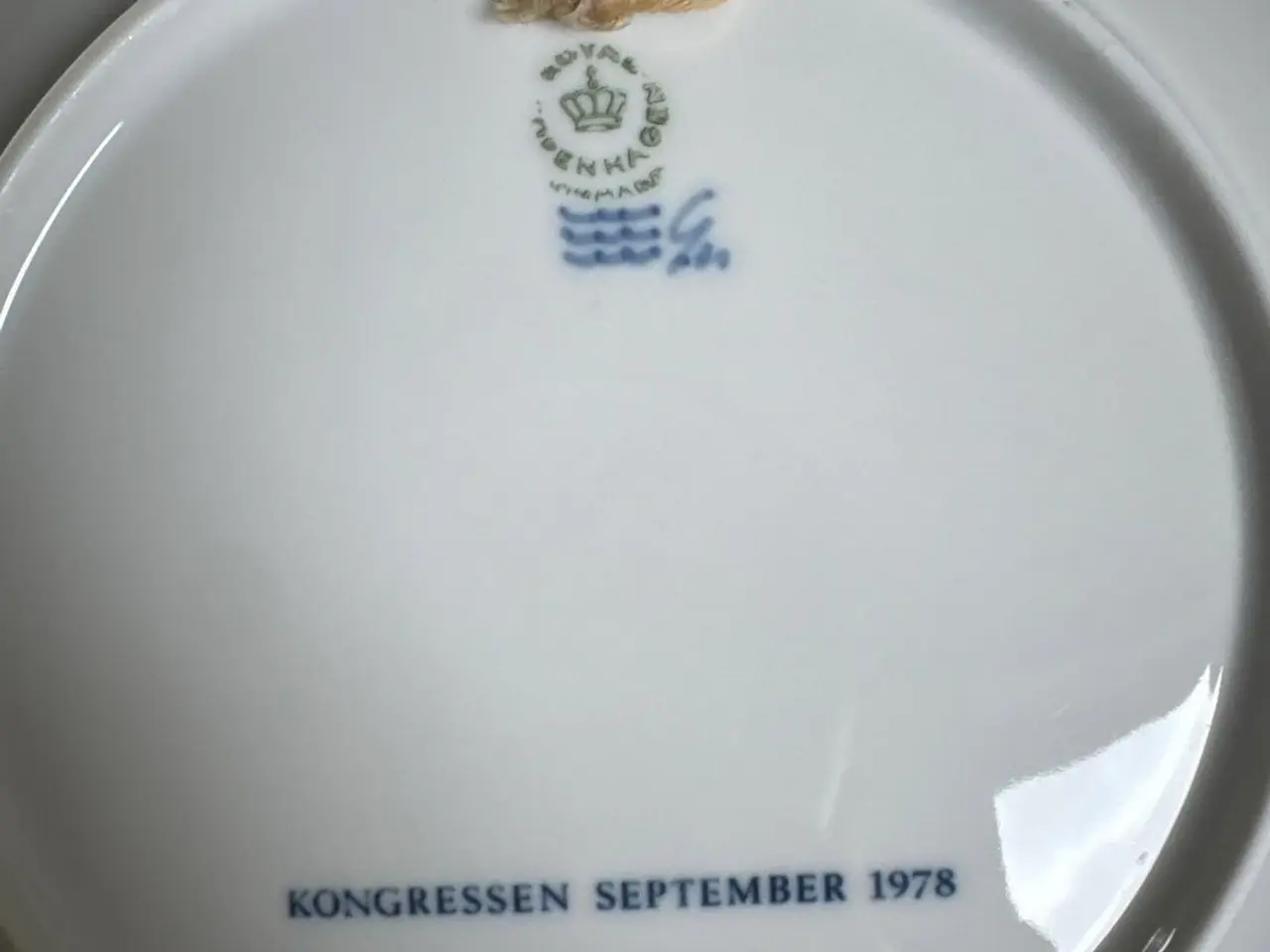 Billede 2 - Royal copenhagen platte - dansk metal 