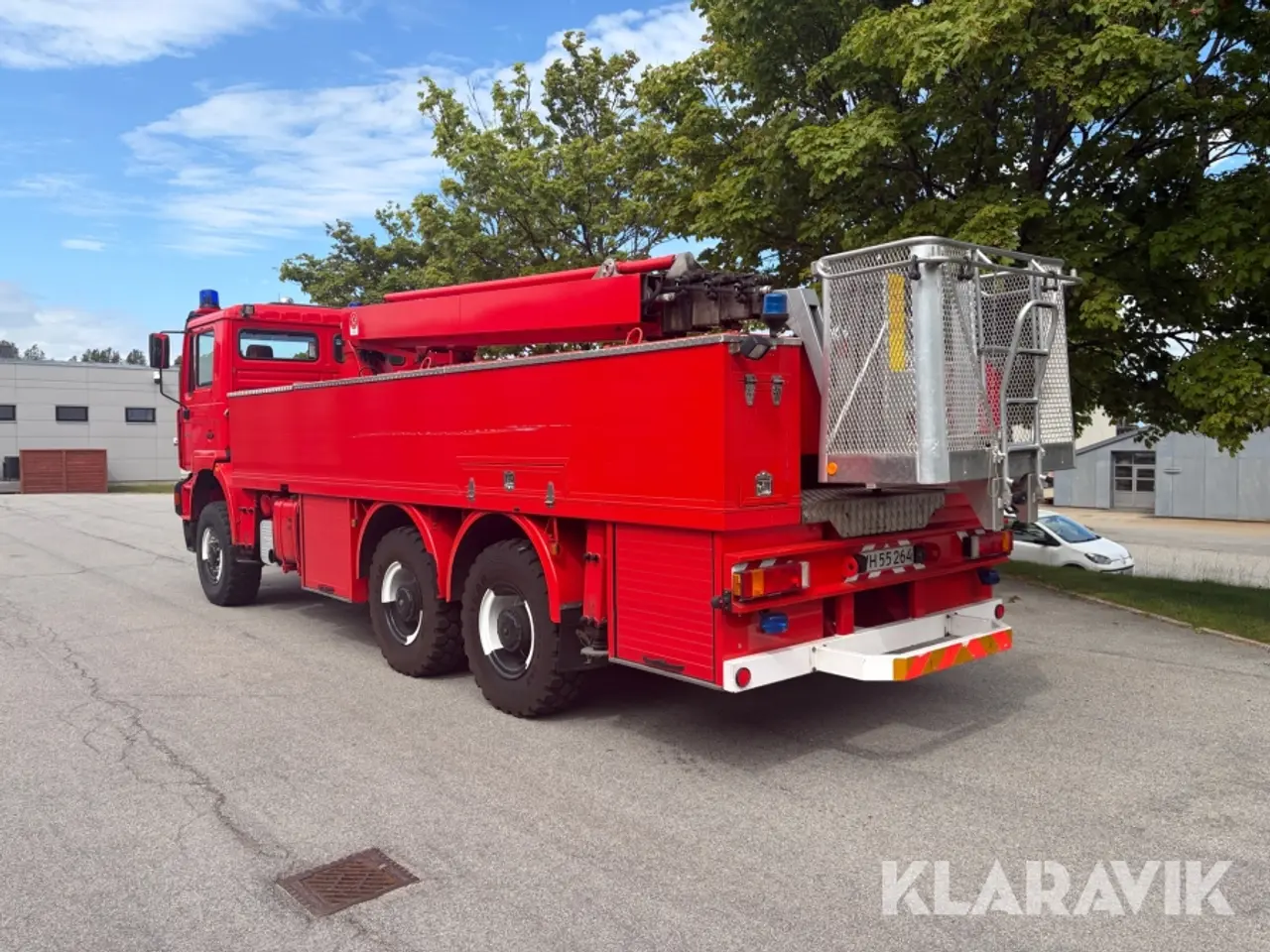 Billede 3 - Brandbil MAN EF27 410 med 26 meter lift